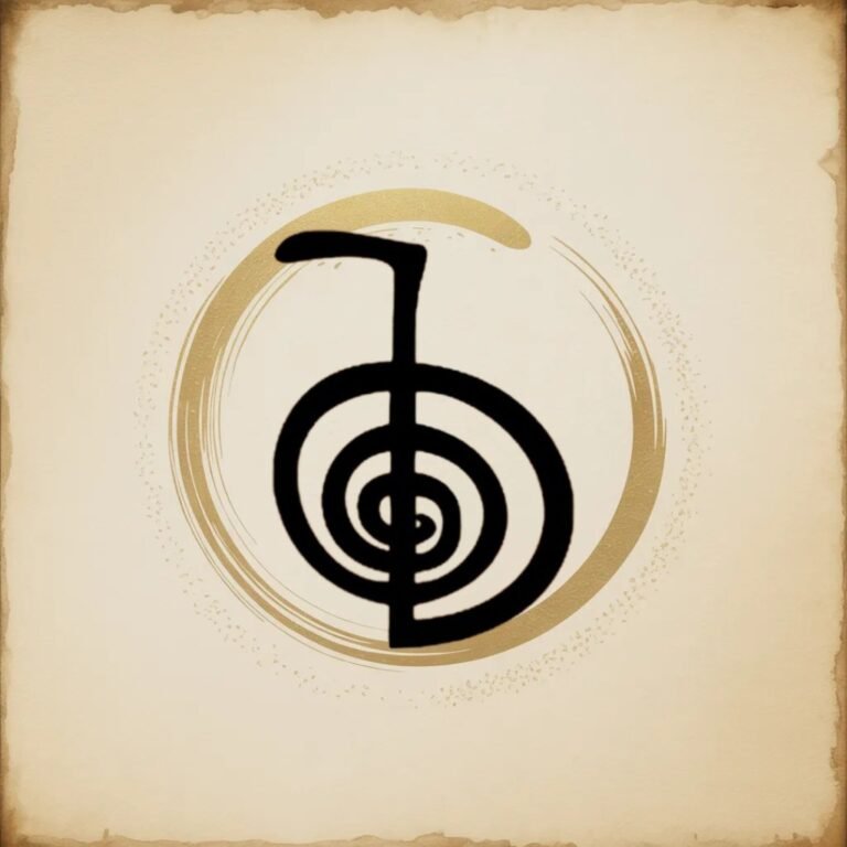 Cho Ku Rei, el primer símbolo del Reiki Usui Nivel 2 (Okuden), asociado al poder y la fuerza