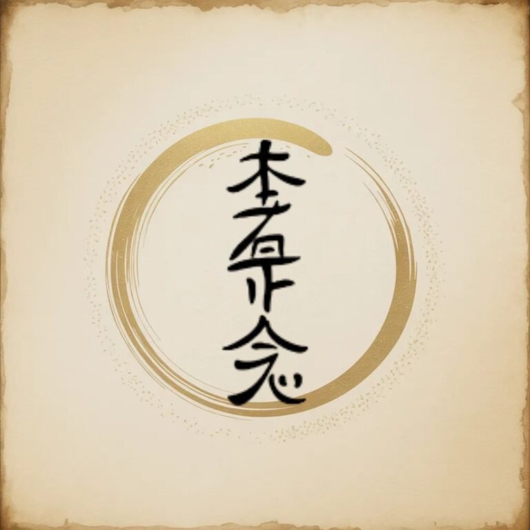 Hon Sha Ze Sho Nen, el tercer símbolo del Reiki Usui Nivel 2, utilizado para enviar Reiki a distancia
