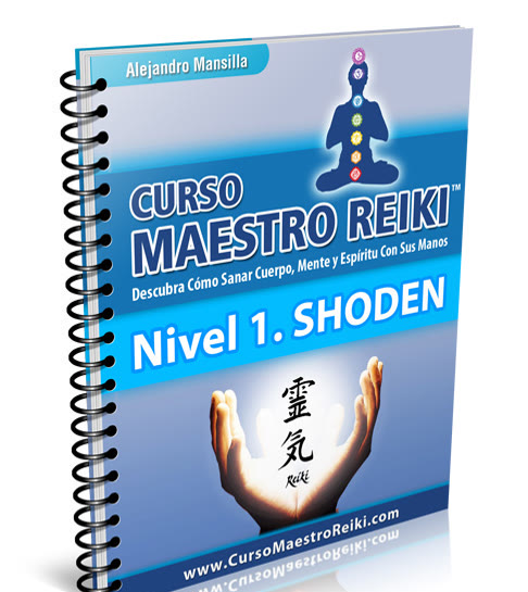 Portada de la guía Nivel 1 Shoden del Curso Maestro Reiki