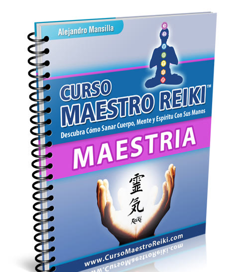 Portada de la guía de Maestría del Curso Maestro Reiki